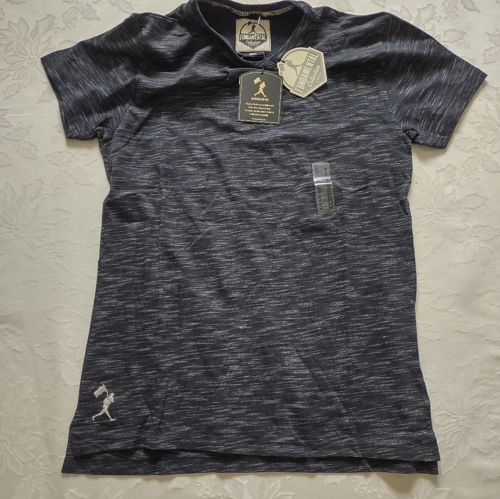 New 🆕 Baseballism Split Hem Flag Man Fundamental Collection t shirt - Picture 1 of 7